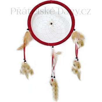 Lapač snů Lapač snů / Červená 22/55 cm