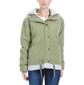 Dámská větrovka BENCH bunda - Oversized 2 In 1 Jacket Oil Green (GR064) velikost: M