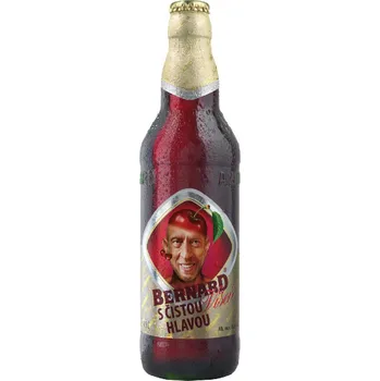 Pivo Bernard s čistou hlavou Višeň 0,5 l