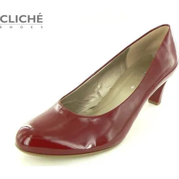 Dámské lodičky Červené nadměrné lodičky Gabor 44