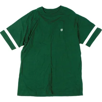 Pánská košile BRIXTON košile - Malden S/S Knit Heather Forest (HTRFR) velikost: M