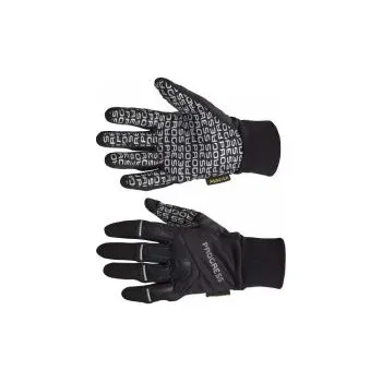 Rukavice Progress SNOWRIDE GLOVES černá XXL; Černá rukavice