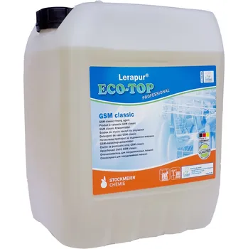 Mycí prostředek Stockmeier Chemie Lerapur® ECO-TOP GSM classic Ekologický mycí gel do myčky nádobí Objem: 10 l