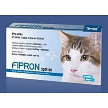 Antiparazitikum pro kočku FIPRON 50 mg roztok k nakapání na kůži – spot-on pro kočky