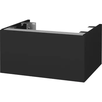 Deska pod umyvadlo Dřevojas Doplňková skříňka pod desku DSD SZZ1 60 (výška 30 cm) - L03 Antracit vysoký lesk / L03 Antracit vysoký lesk