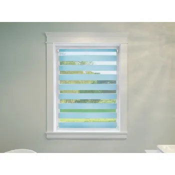 Roleta FEXI Zatemňovací Roleta Den a noc, Origin nebe, A 004 v POLO kazetě, 150x30 cm