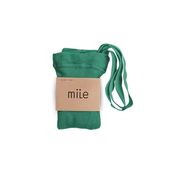 Mile Punčochy s kšandami - tmavozelené Velikost: 56-68 [0-6m]