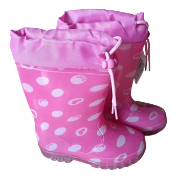 Chlapecká obuv Dívčí holinky č. 30 - 35 Barva: Růžová, Velikost: 33