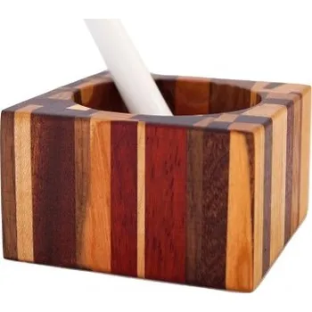 Hmoždíř Dřevěný hmoždíř na koření Moliére