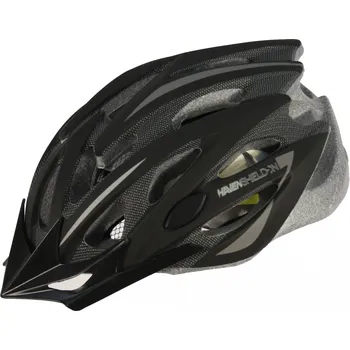Cyklistická přilba Přilba HAVEN SHIELD-ON, barva černá/šedá