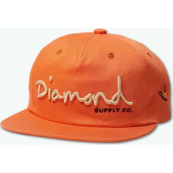 Kšiltovka DIAMOND kšiltovka - Og Script Snapback Sp19 Orange (ORG) velikost: OS