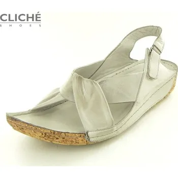 Dámské sandále Sandále béžové, 2024-528 43