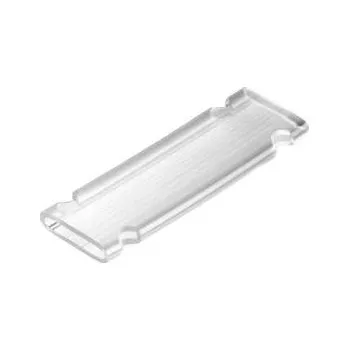 Weidmüller 1763390000 CLI TM 20-66 ochranný štítek Druh montáže: nasunutí Potisknutelná plocha: 11.30 x 66 mm transparentní Počet markerů: 50 50 ks