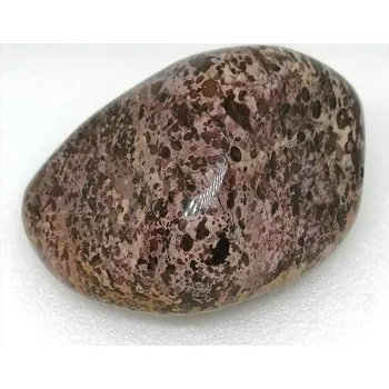 Přírodní kámen Jaspis leopardí, obří kus (0,36 kg)