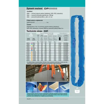 Upínací popruh DAJPP Popruh 2t/3m zelený