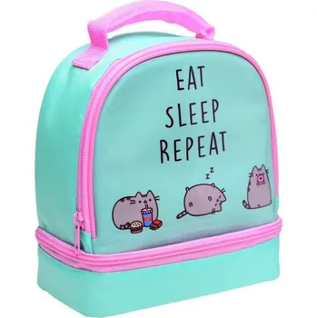 Dětský batoh Pusheen Taška na oběd Eat Sleep Repeat