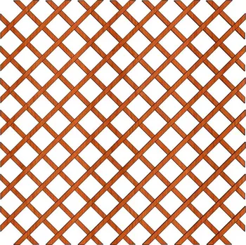 Opora na rostlinu Ozdobná dřevěná mřížka na zeď - 172x172 (Ozdobná dřevěná mřížka na zeď - Marie 172x172)