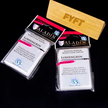 Příslušenství k deskovým hrám Obaly na karty Paladin - Lohengrin Medium Průhledné 50x75mm 55ks Obaly na karty Paladin - Lohengrin Premium Medium Průhledné 50 x 75 mm 55ks