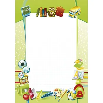 Umělecký papír Diplom A4 - dětský motiv škola, 170 g/m2, 25 ks