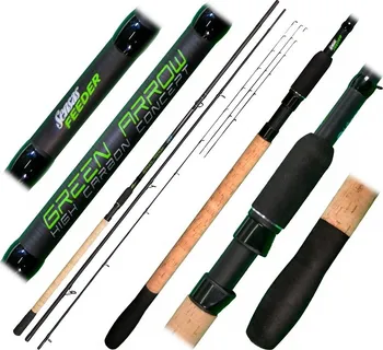 Rybářský prut Sensas Green Arrow Feeder 360 cm/50 - 90 g