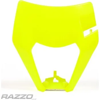 Maska předního světla RaceTech KTM EXC/EXCF 17-19 Neon Yellow