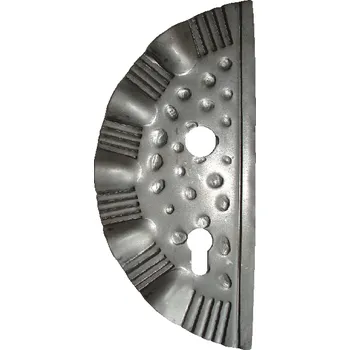 Dveřní kování Zámková kapsa - levá 272x125x2,5 mm, rozteč 90 mm