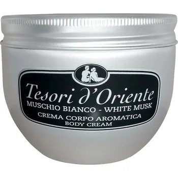 Tělový krém Tesori d´Oriente Muschio Bianco White Musk tělový krém 300 ml