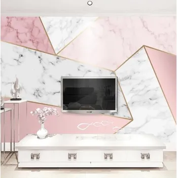 Fototapeta Solution Media 3D tapeta - Růžové tvary MU3301 6 - Samolepící tapeta - 380-450g/m2