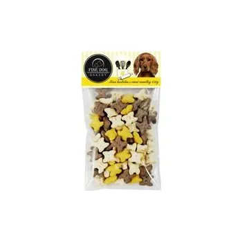 Pamlsek pro psa Fine Dog Bakery mini kostičky mix vanilkové 150 g