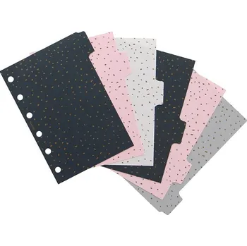 Kancelář Filofax Rozdělovače do diáře - Confetti | 6ks Vyberte velikost náplně: Pocket