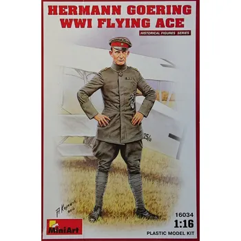 Plastikový model 1:16 Hermann Goering WWI Flying Ace