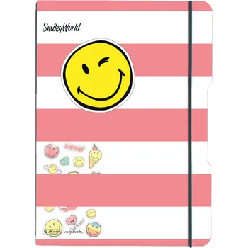 Sešit Herlitz flex A4 2 x 40 listů čtverečkovaný + linkovaný