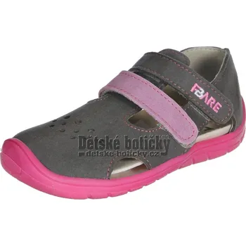 Chlapecké bačkory Fare 5164252 šedá/růžová 25