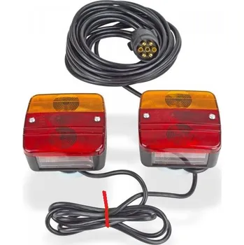 Přední světlomet Sada světel přívěsu včetně kabeláže - magnetické