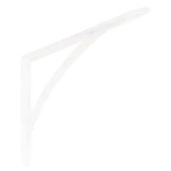 Držák na polici Domax WSL250 Konzole dekorativní s obloukovou vzpěrou 250x200mm, bílá