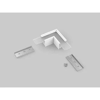 LED lišta Spojka rohová WIRELI LINEA20 - 90° bílý komaxit, ks