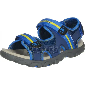 Dámská móda Geox J0224B 0CE14 C0072 blue/yellow 35