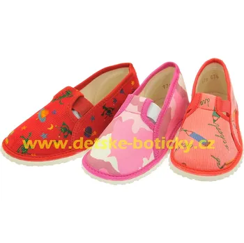 Dívčí bačkory Papučky dívčí s pruženkou 33,5 (22)