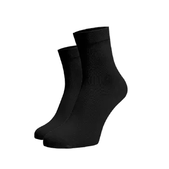 Dámské ponožky Střední ponožky černé Černá Bavlna 47-48