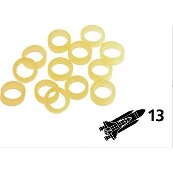 Dentaurum Gumové tahy 1/4 strong 184g - 6,4mm - 100ks