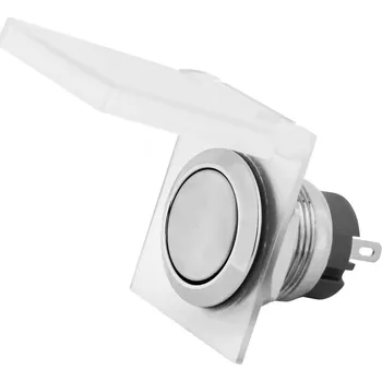 vypínač a zásuvka Onpira Transparentní ochranný kryt pro tlačítkový spínač Průměr: 16 mm