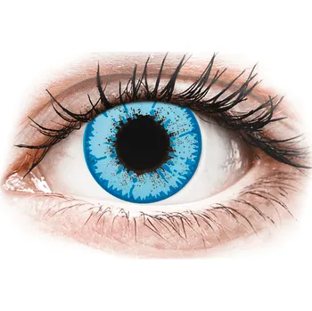 Kontaktní čočky CRAZY LENS - Night King - dioptrické jednodenní (2 čočky)