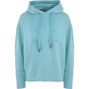Dámská mikina AZUROVĚ MODRÁ MIKINA S KAPUCÍ ELBSAND Daria
