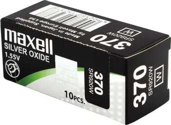 Článková baterie Maxell Silver Oxide SR920W V370 10 ks