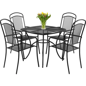 Zahradní sestava Home & Garden Venezia Square černá