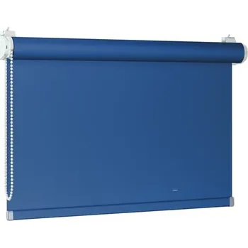 Roleta ROLETY 24 - Zatemňovací rolety na okno bez vrtání BLACKOUT - modré
