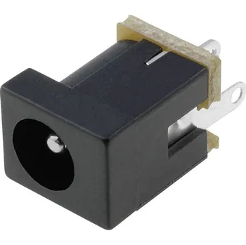 Cliff DC-9A nízkonapěťový konektor zásuvka, vestavná vertikální 4 mm 2.5 mm 1 ks