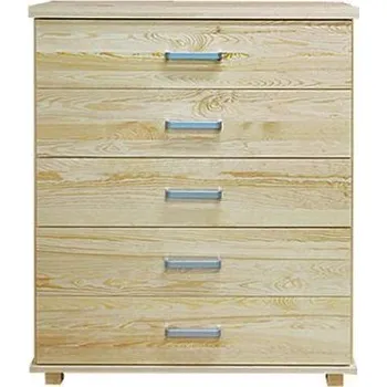 Komoda Komoda Mango 9, KB Výběr moření: Ořech, Druh dřeva: Borovicový masiv