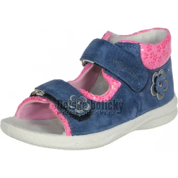 Dívčí polobotky Superfit 0-600095-8100 6-00095-81 Polly blau/rosa 23