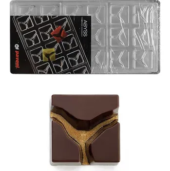 Forma na pečení Forma na pralinky (čtverec 10g) 3x6 tvarů/forma